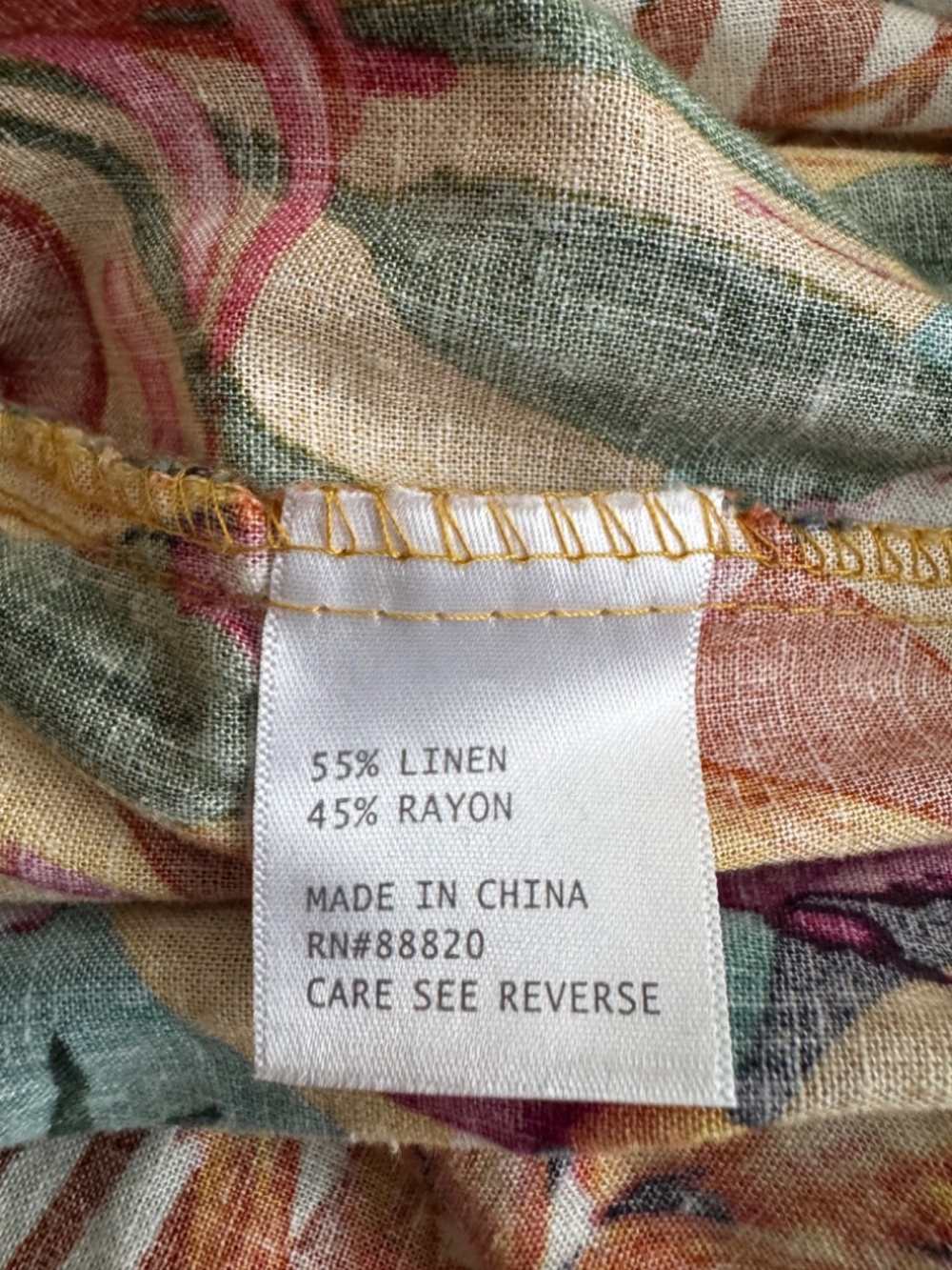 Women's Panama Jack XL Pants Tropical Print - Picture 6 of 6